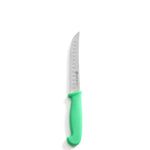 Faca polivalente 130/230 mm inox cabo PP verde