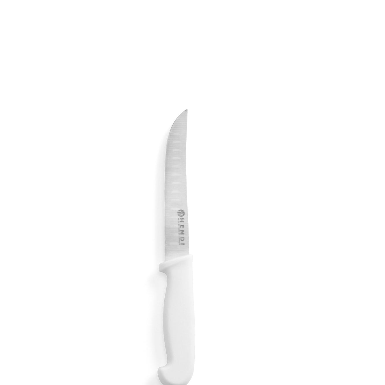 Faca polivalente 130/230 mm cabo PP branco