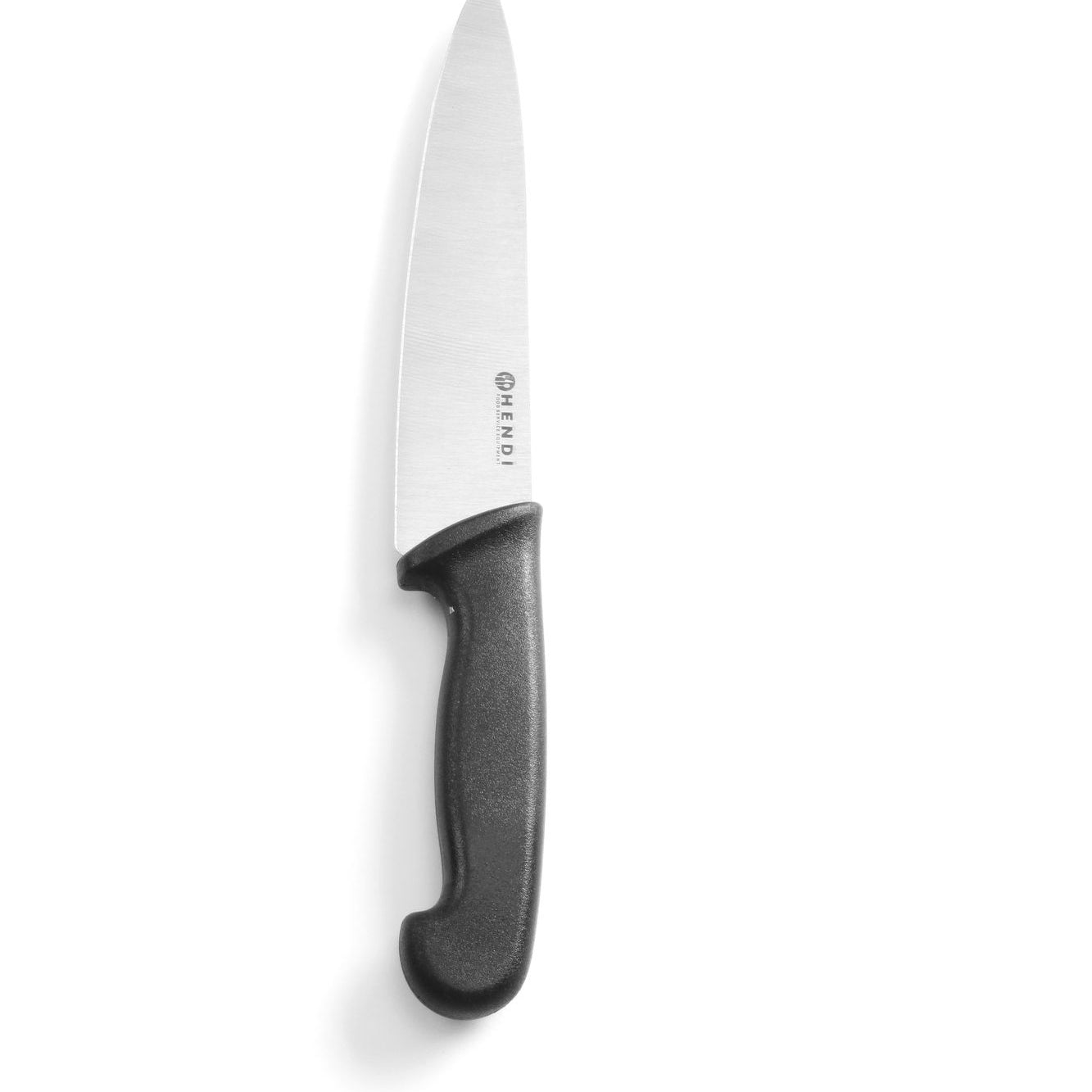 Faca de cozinheiro 180/320 mm inox cabo PP preto