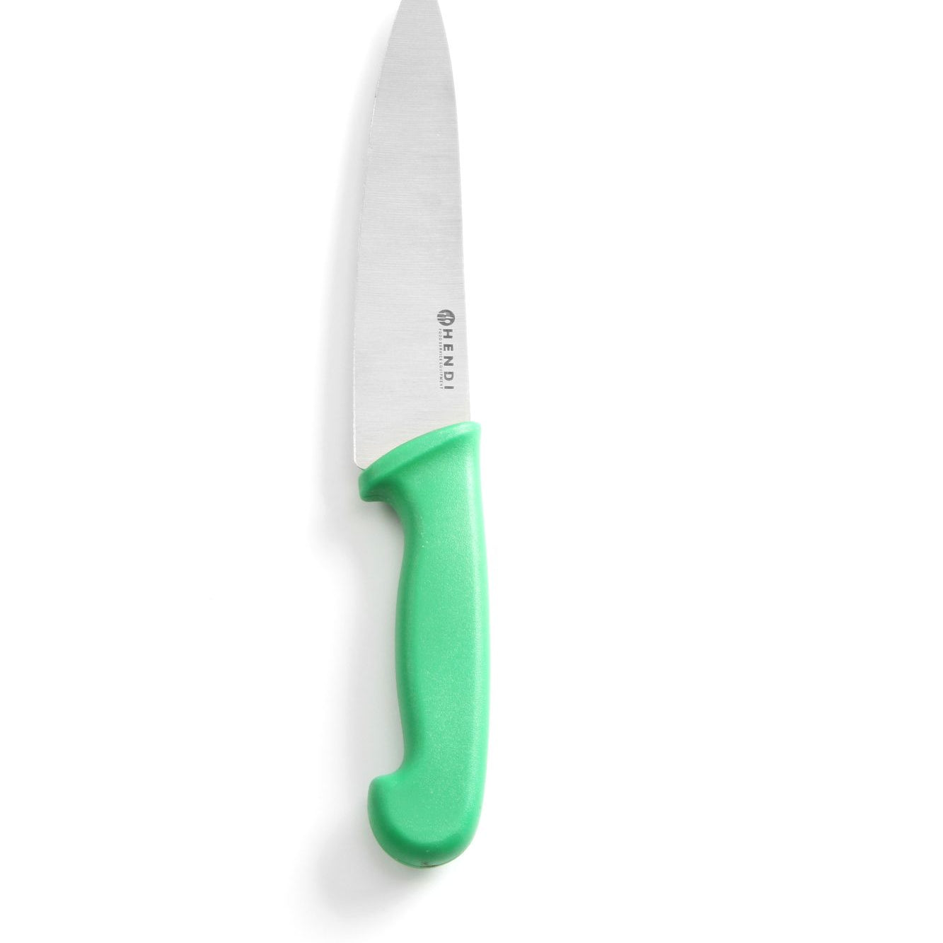 Faca de cozinheiro 180/320 mm inox cabo PP verde