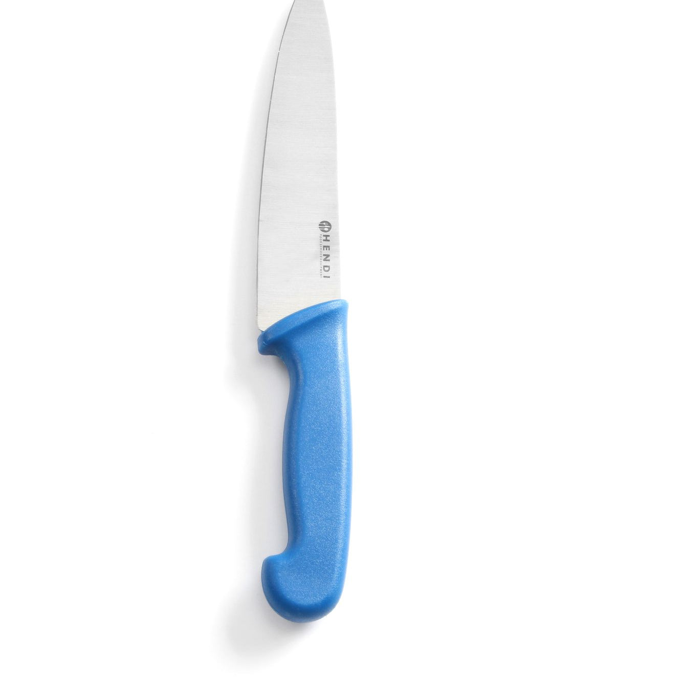 Faca de cozinheiro 180/320 mm inox cabo PP azul