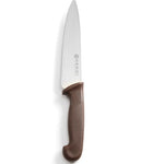 Faca de cozinheiro 180/320 mm inox cabo PP castanho