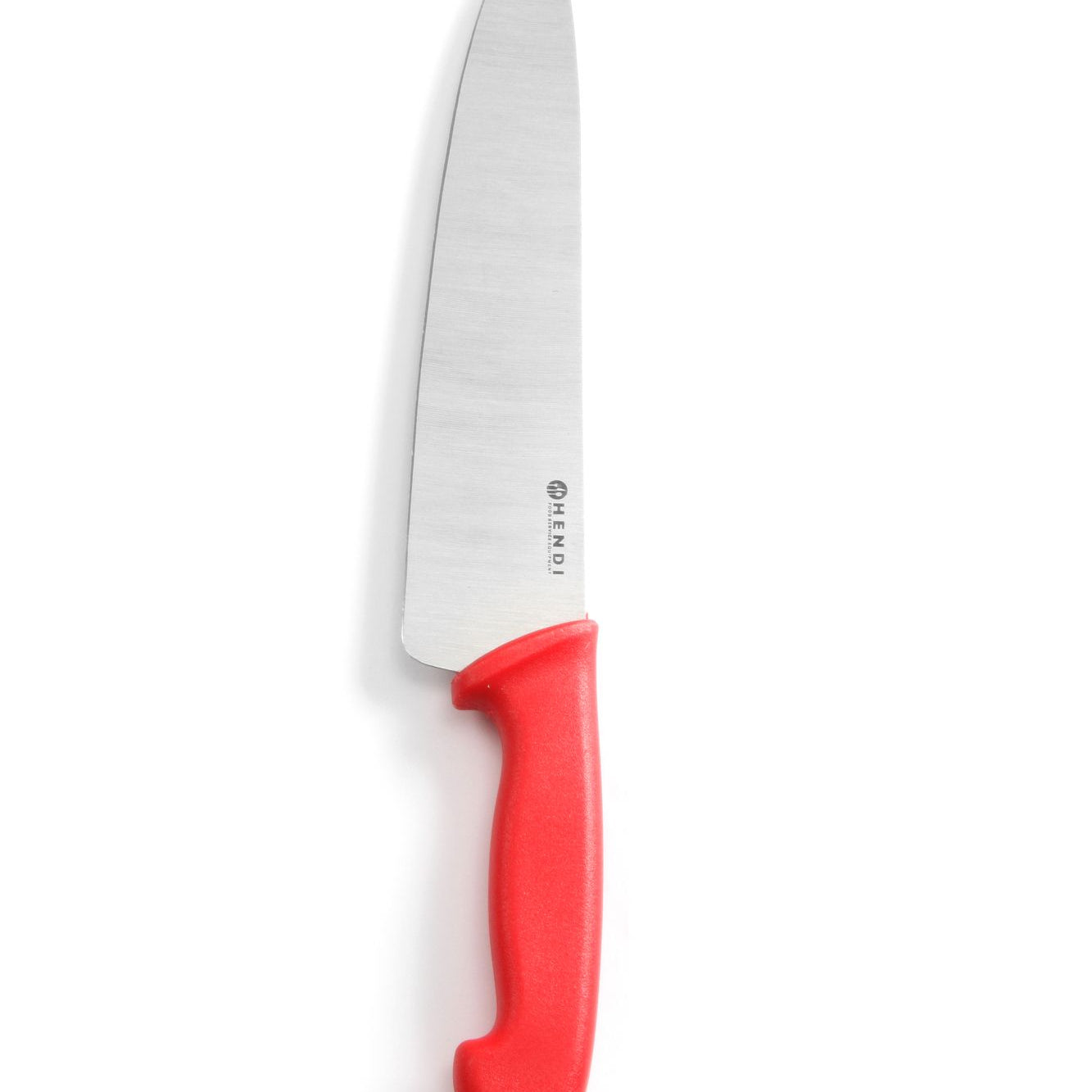 Faca de cozinheiro 240/385 mm inox cabo PP vermelho