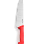 Faca de cozinheiro 240/385 mm inox cabo PP vermelho