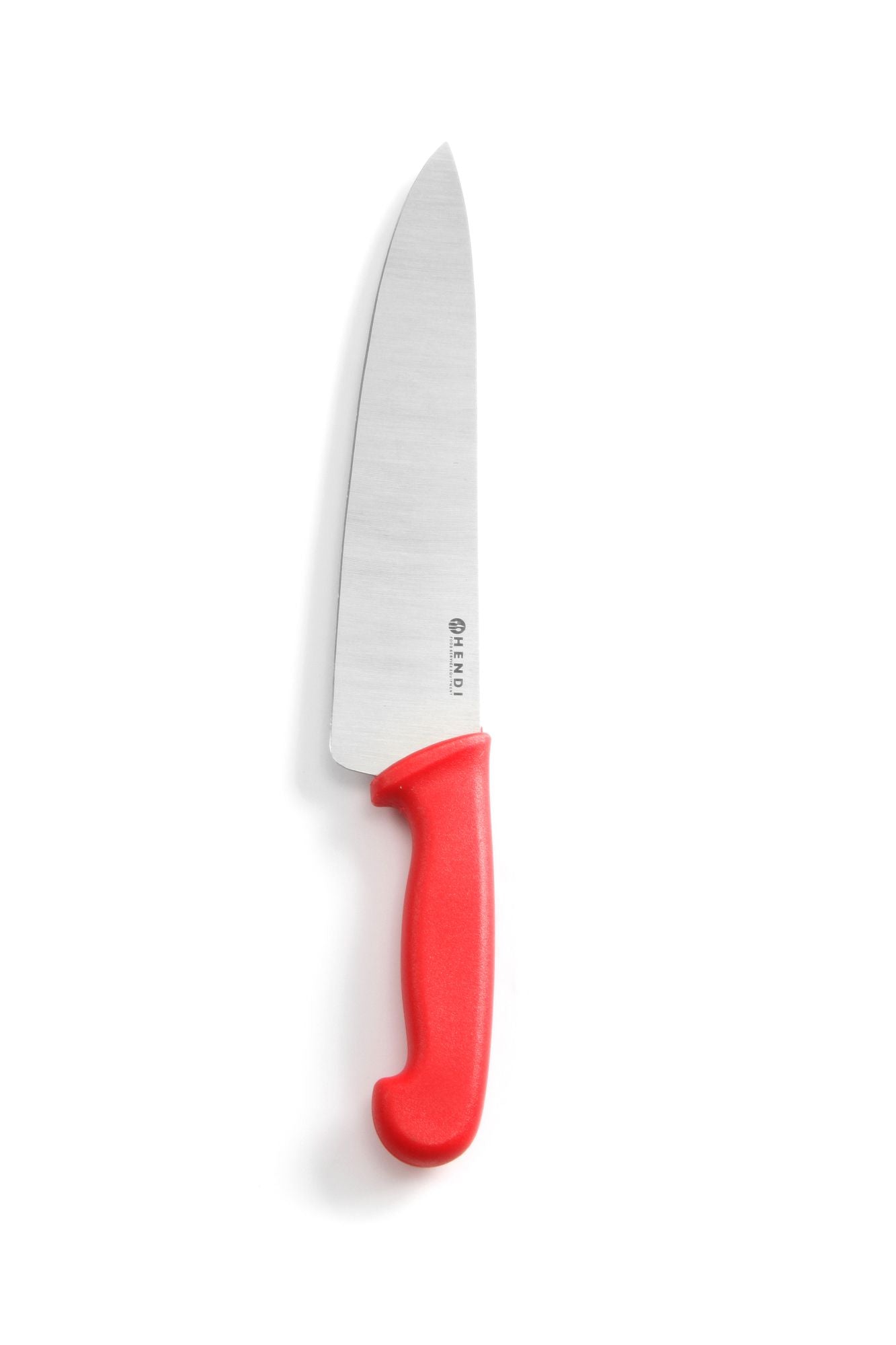 Faca de cozinheiro 240/385 mm inox cabo PP vermelho