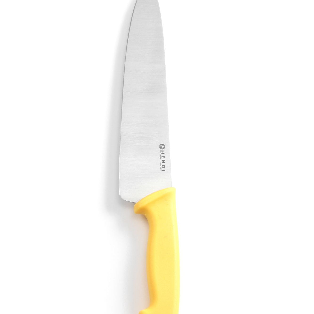 Faca de cozinheiro 240/385 mm inox PP amarela