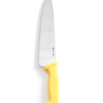 Faca de cozinheiro 240/385 mm inox PP amarela