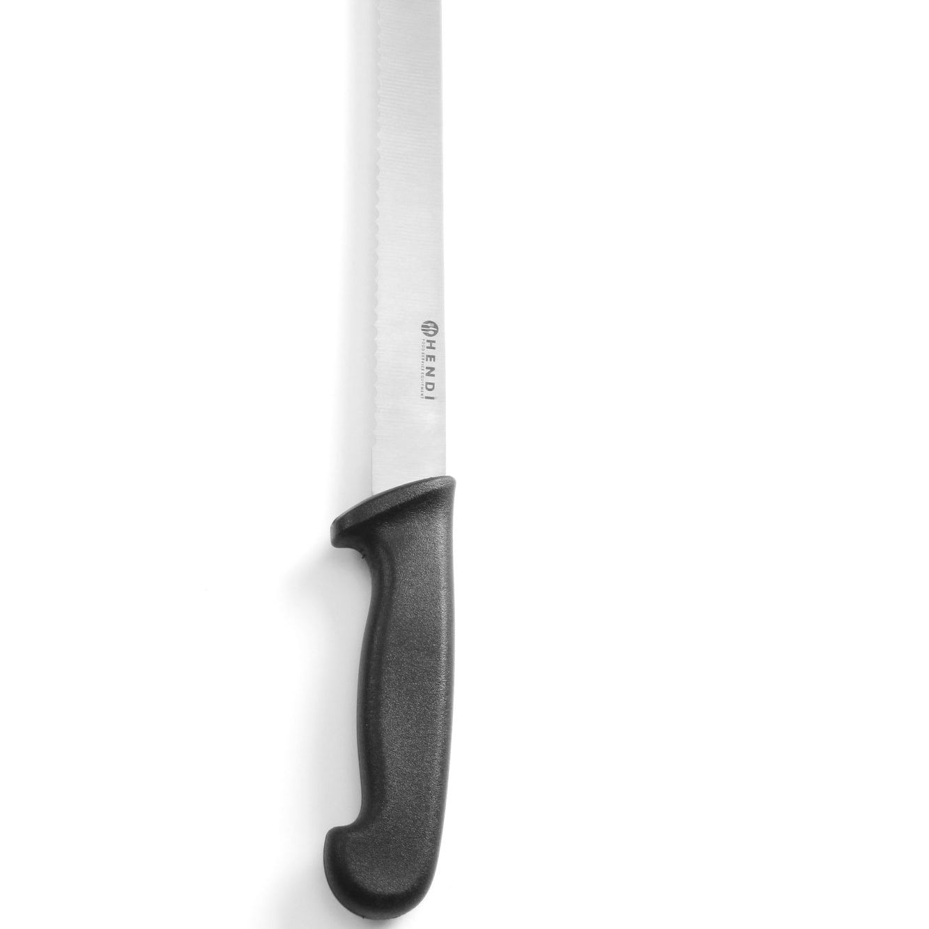 Faca de pão inox 250/380 mm cabo PP preto