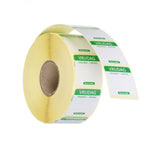 Etiqueta sexta-feira NL-FR-DE reutilizável 25x25 mm rolo de 1000 unidades