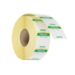 Etiqueta sexta-feira DK-NO-SE reutilizável 25x25 mm