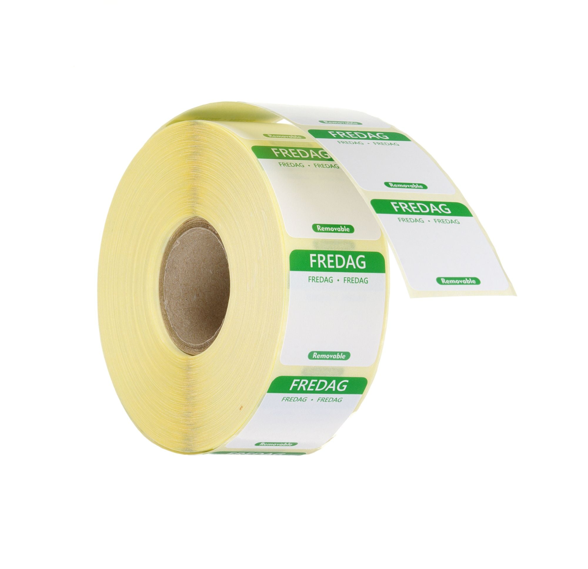 Etiqueta sexta-feira DK-NO-SE reutilizável 25x25 mm