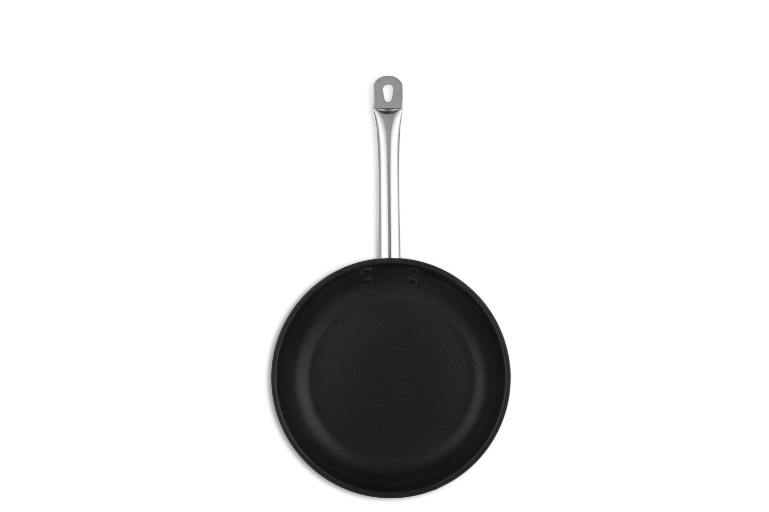 Frigideira inox Vesuvio antiaderente com cabo inox 1mm Ø32cm