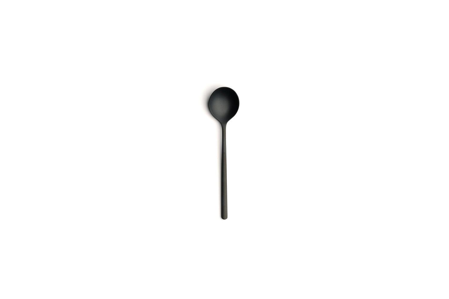 Colher de café Atlantida Ice preto 18/10