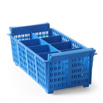 Cesto de talheres PE 8 compartimentos 425x205x150 mm
