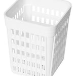 Cesto de talheres branco PP 110x110x140 mm