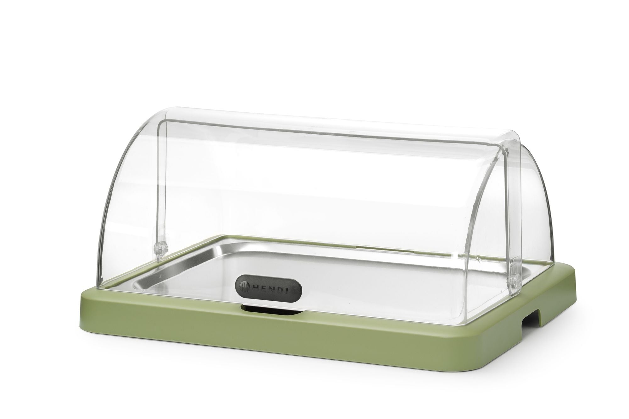Expositor refrigerado rolltop simples verde 2 elementos