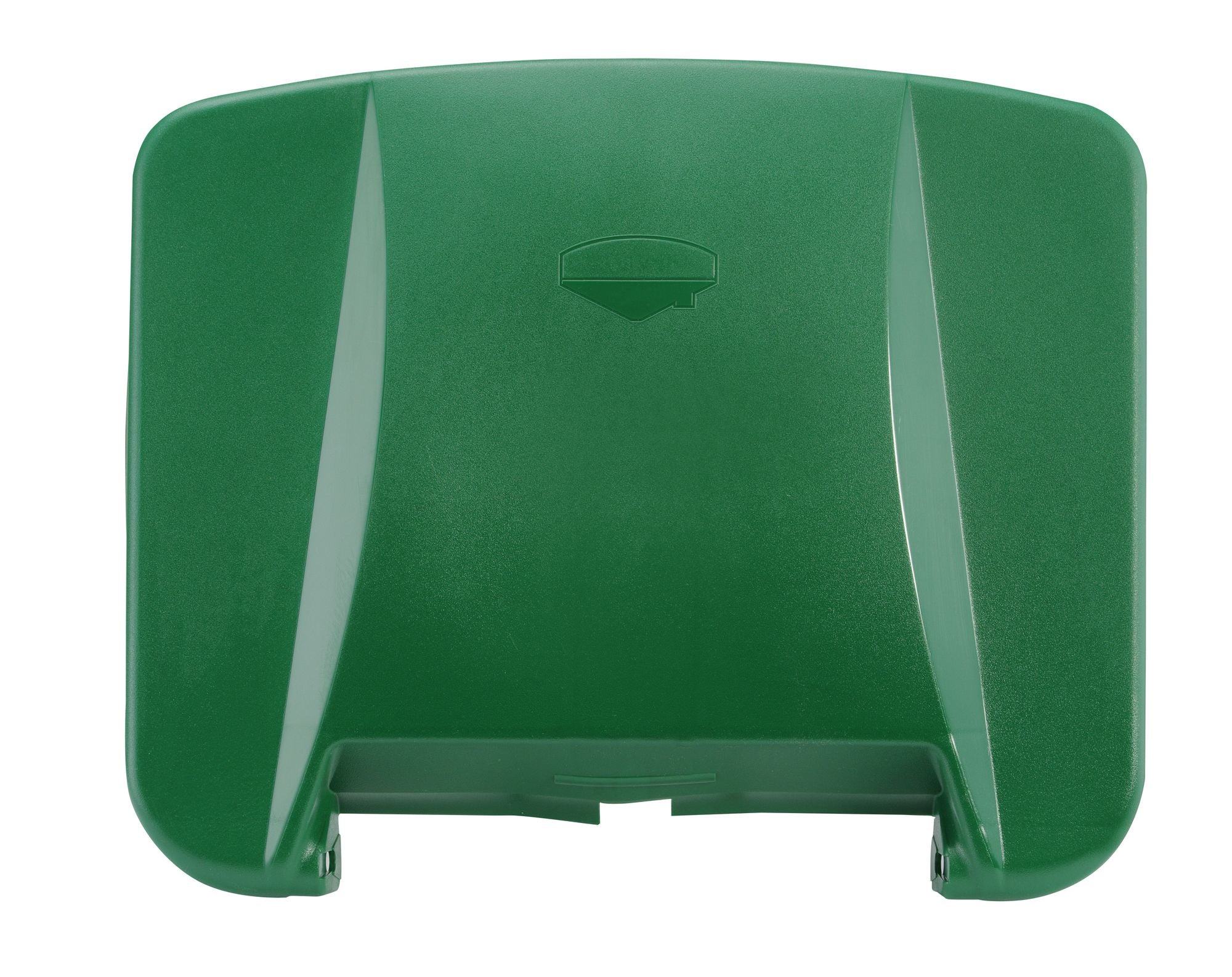 Tampa verde para caixote do lixo