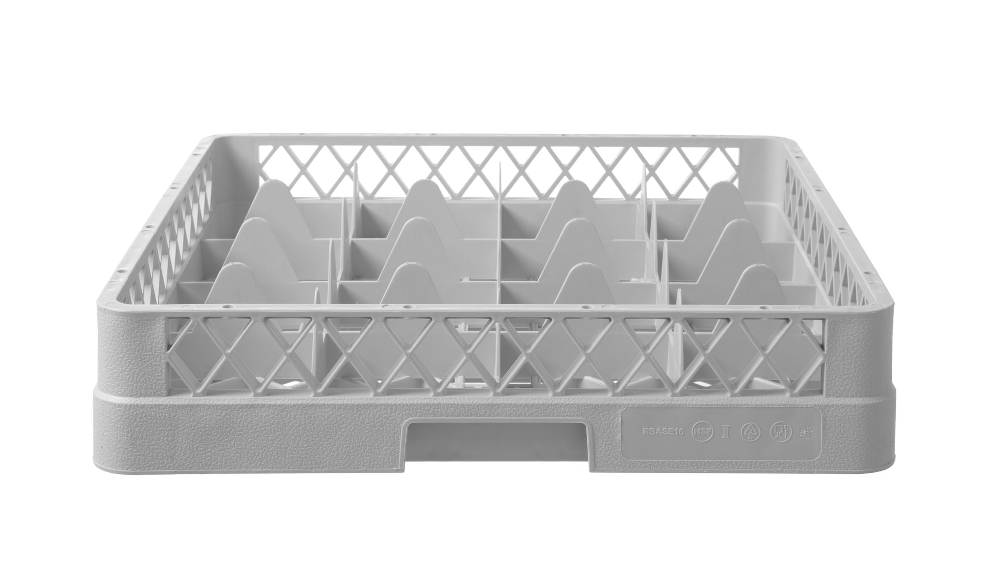 Cesto de máquina de lavar loiça para vidro 16 comp. 112x112x88 mm