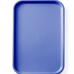 Tabuleiro de fastfood PP azul GN 1/1
