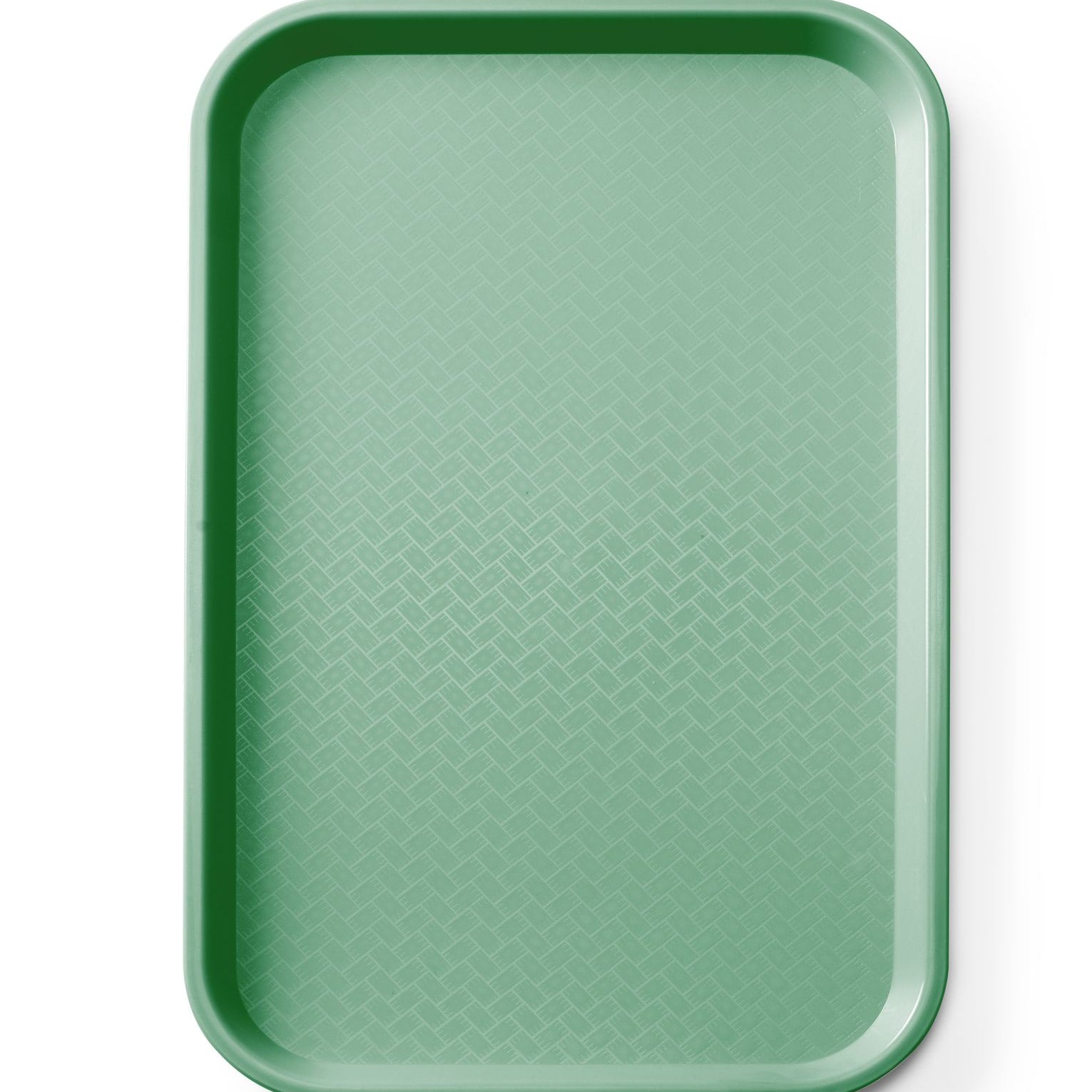 Tabuleiro para fastfood verde PP GN 1/1