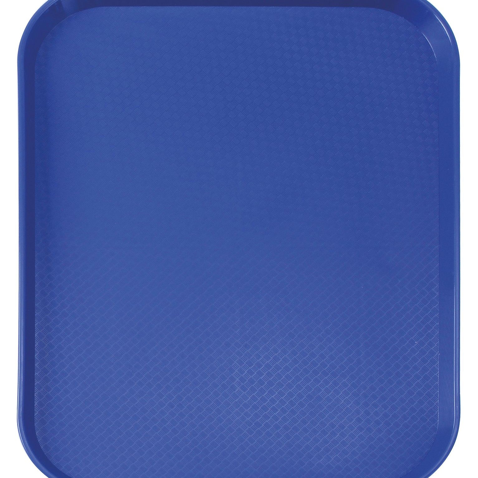 Tabuleiro para fastfood pequeno azul PP 265x345 mm