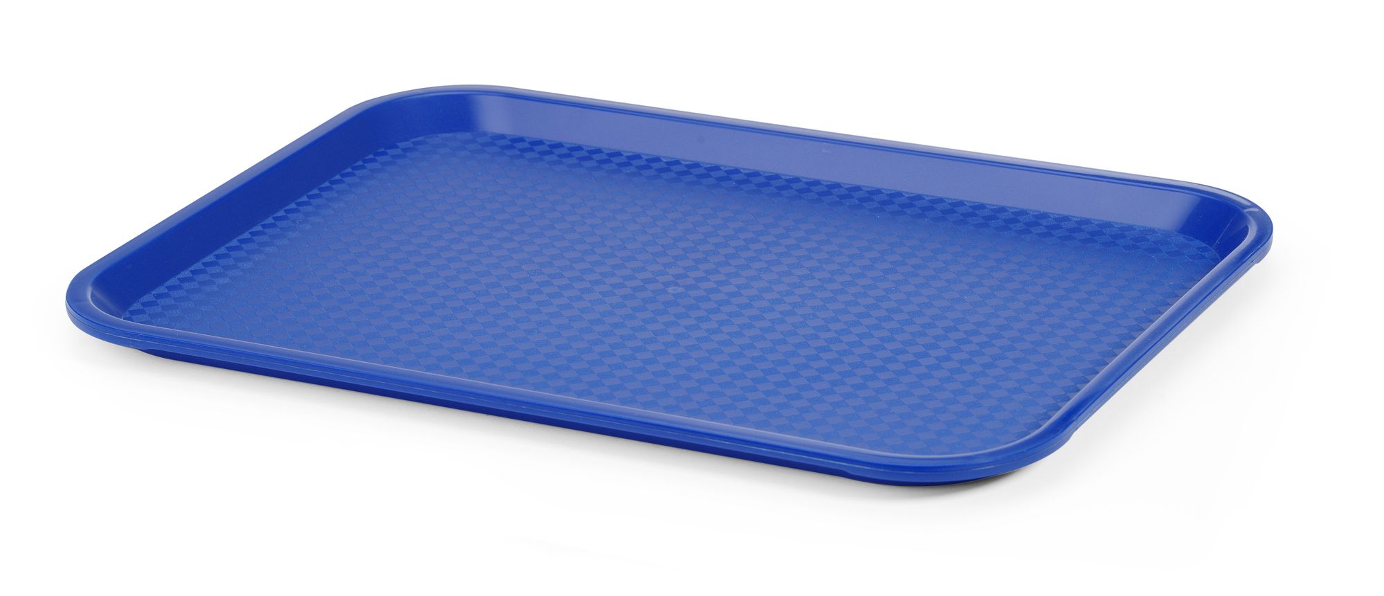 Tabuleiro de fastfood médio azul polipropileno 305x415 mm