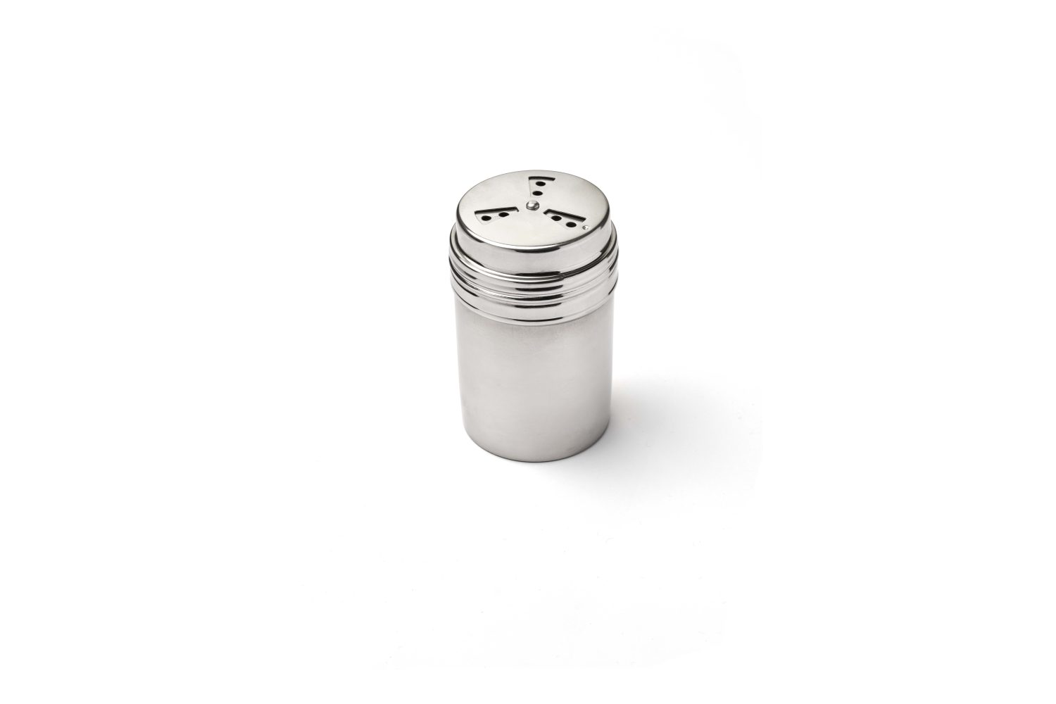 Polvilhador inox, 3 peças