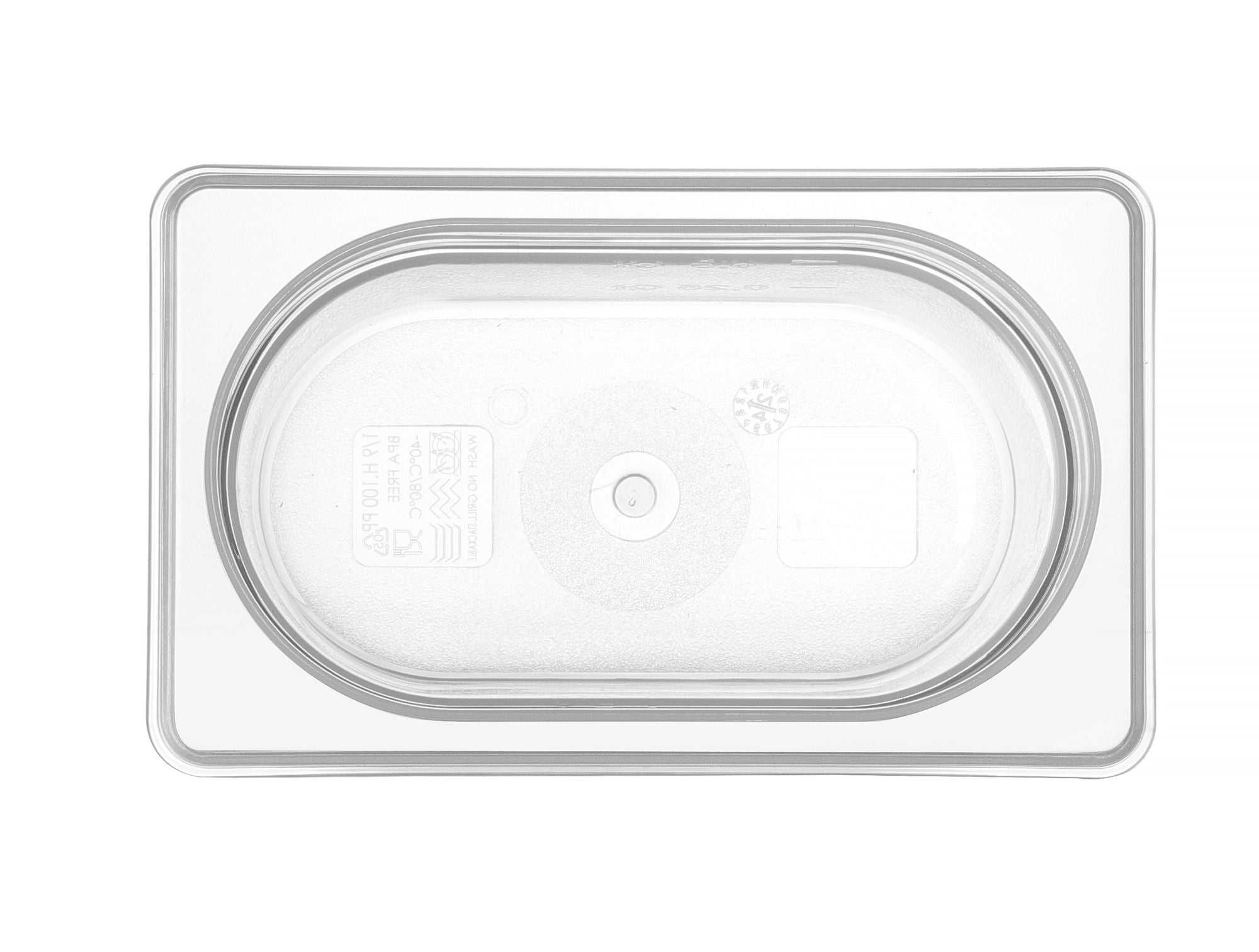 Recipiente GN 1/9 100 mm HACCP polipropileno