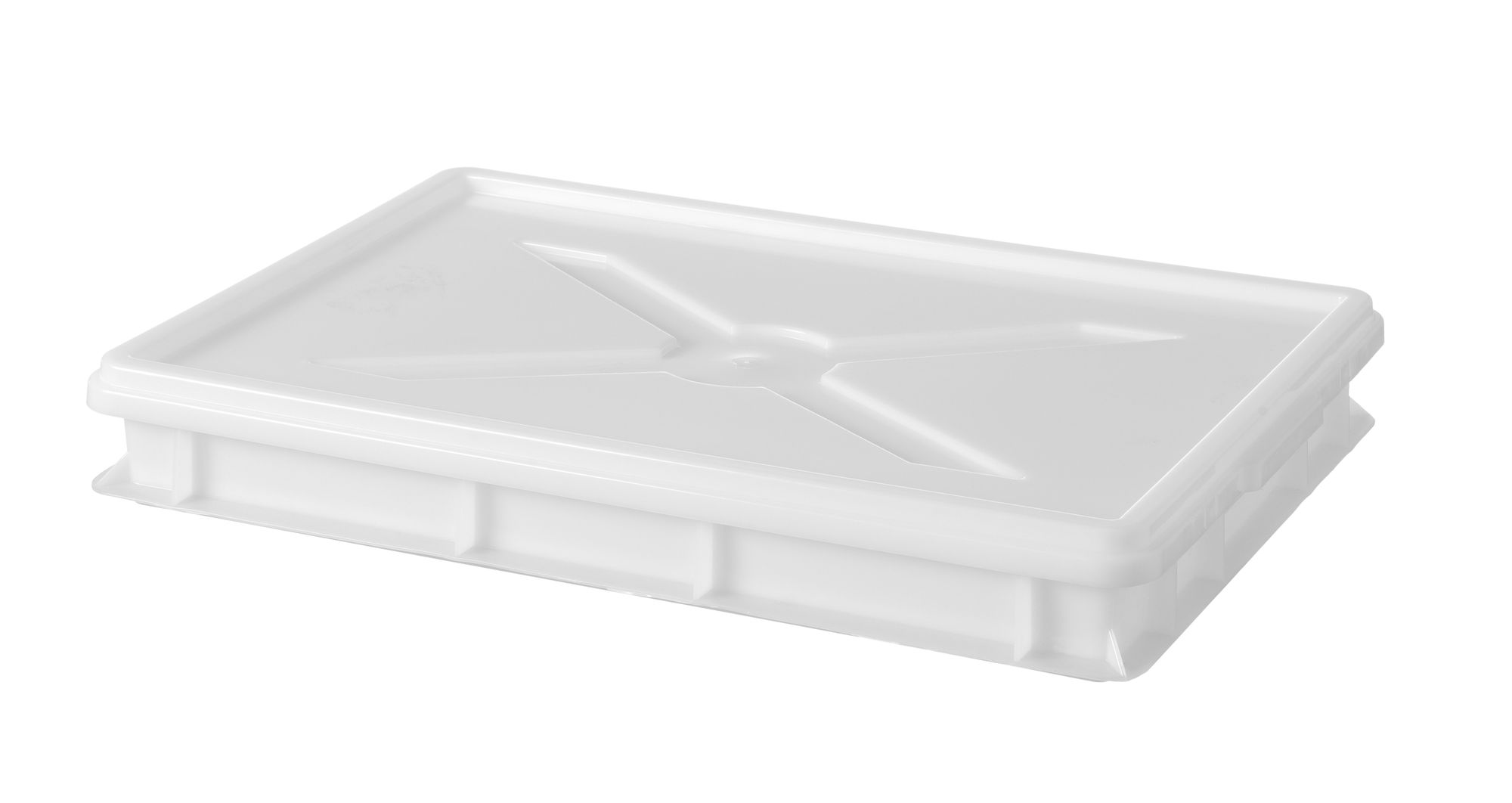 Caixa de massa de pizza 14 l 600x400x75 mm PE