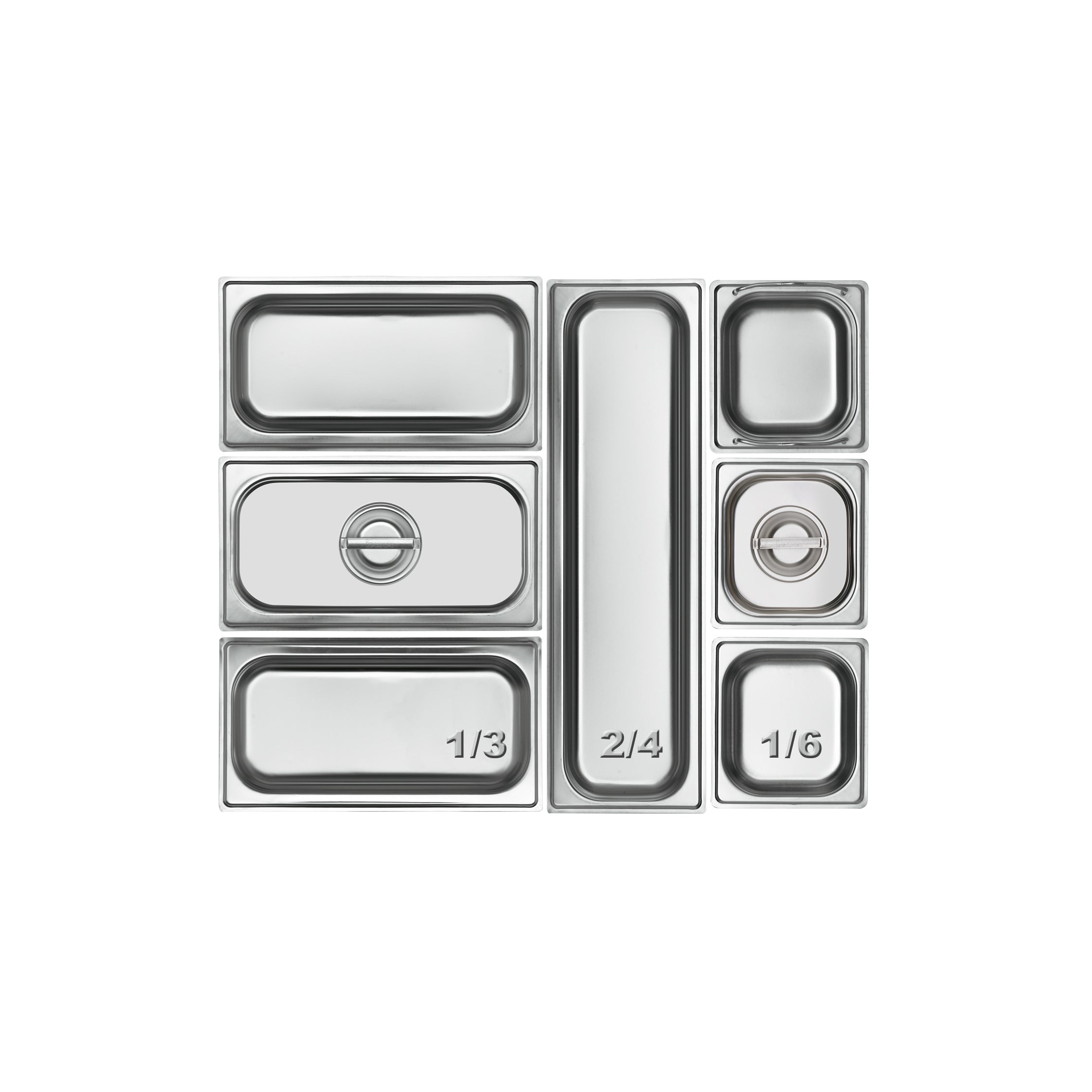 Cuvete 1/6 de 150 (176 x 162 x 150 mm)
