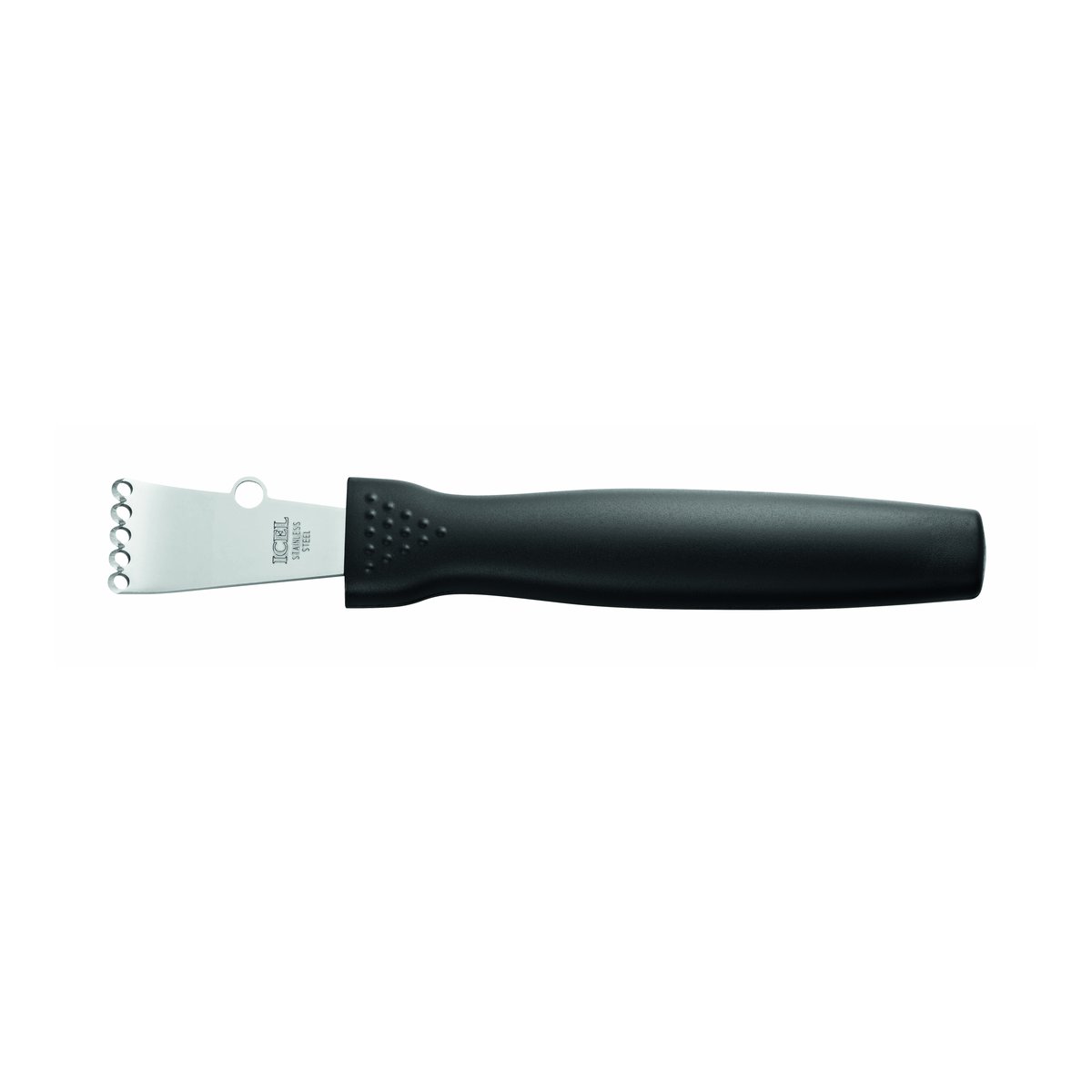 Raspador de citrinos deco 4 cm, cabo preto
