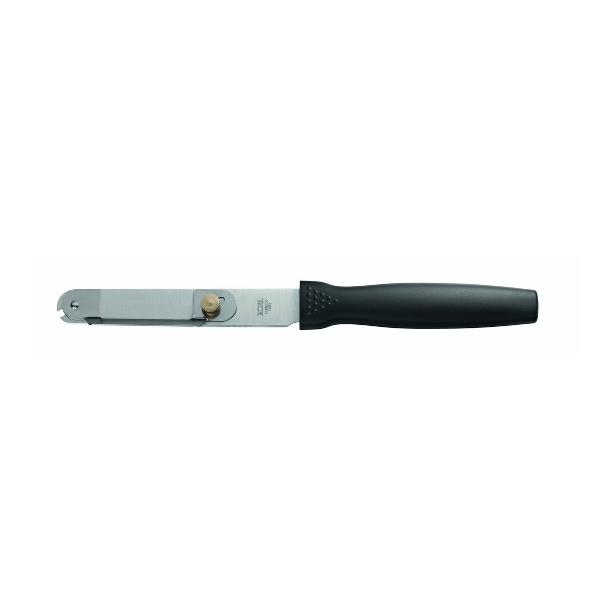 Faca para espargos 11 cm, cabo preto