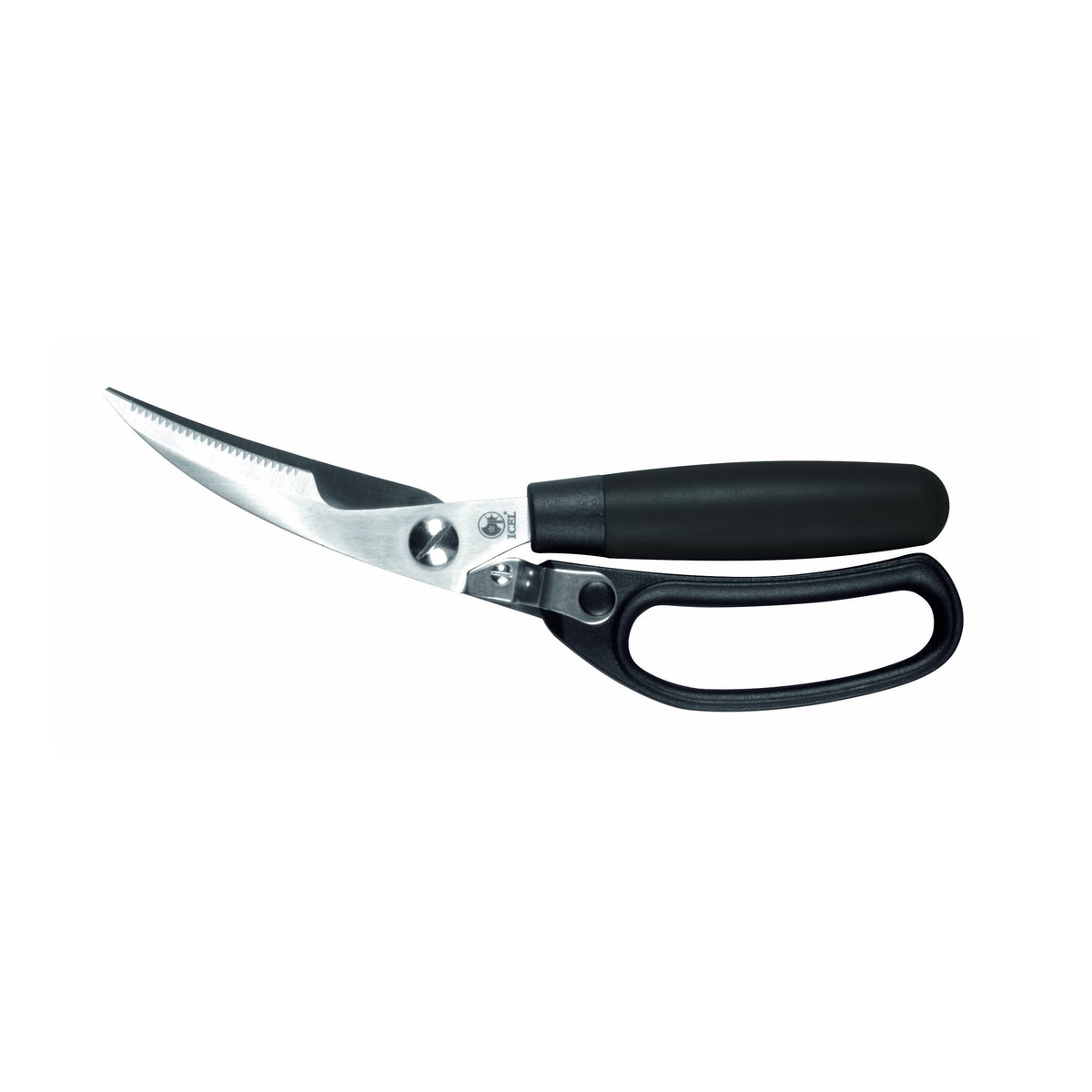 Tesoura para trinchar aves 24 cm, cabo preto