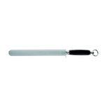 Fuzil plano oval 30 cm, cabo preto