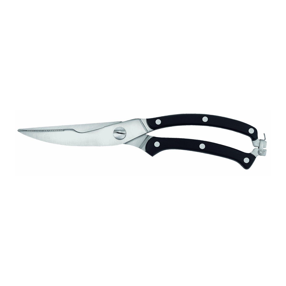Tesoura para trinchar aves 25 cm, cabo preto