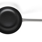 Frigideira funda de alumínio Vulcano antiaderente com cabo inox 3mm Ø20cm