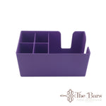 Organizador de bar para guardanapos e palhinhas roxo