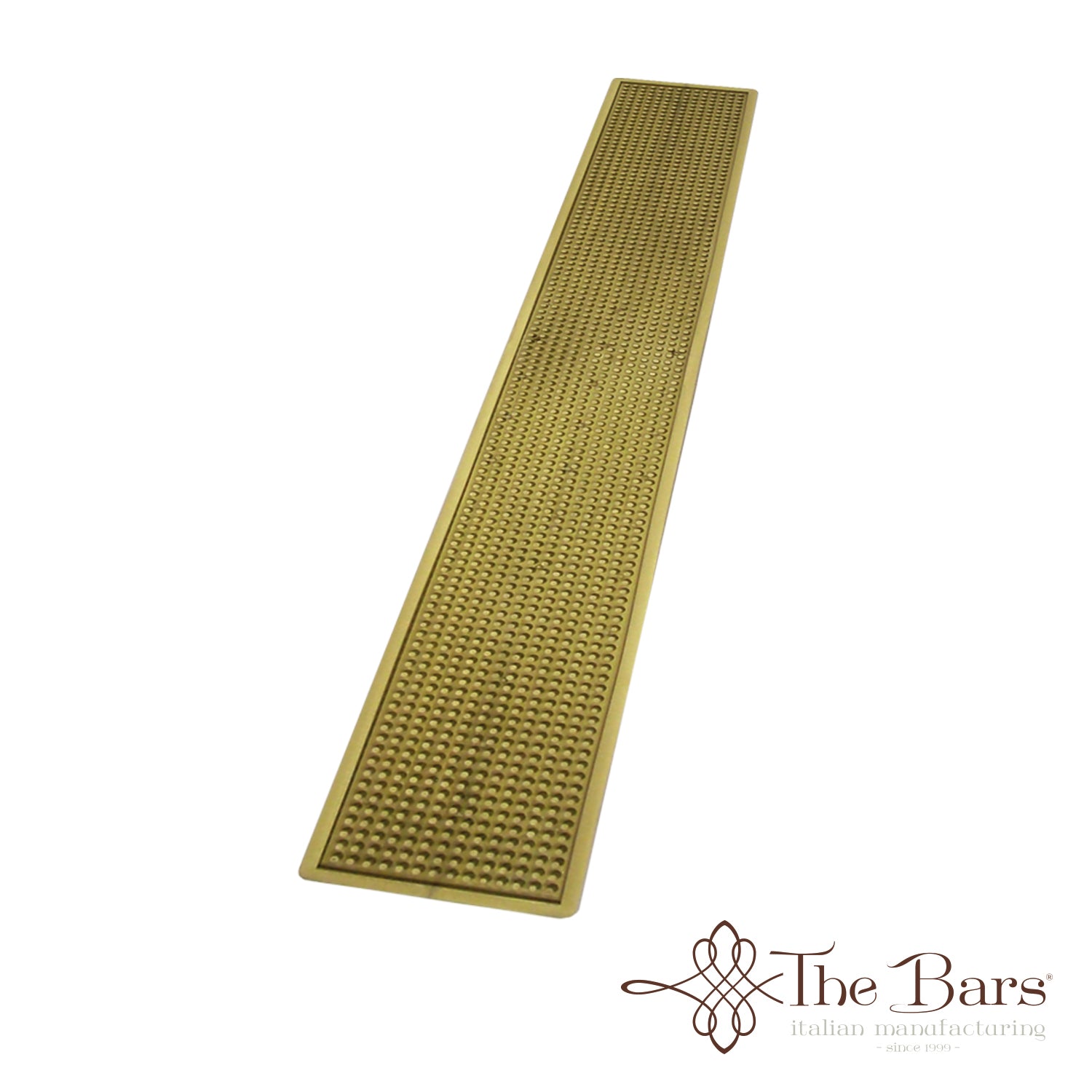 Tapete de bar dourado