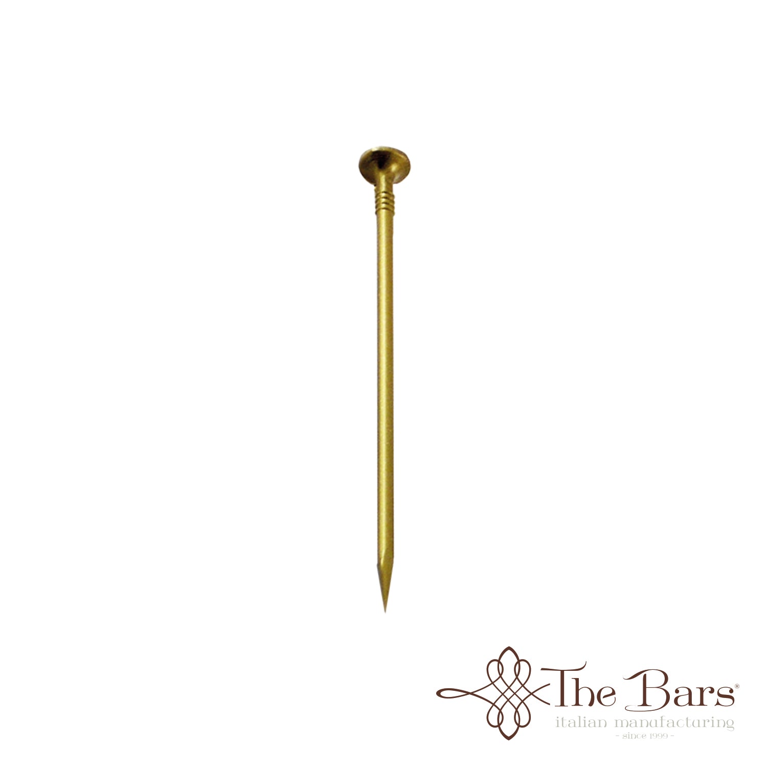 Pincho de cocktail prego dourado – 100 unidades