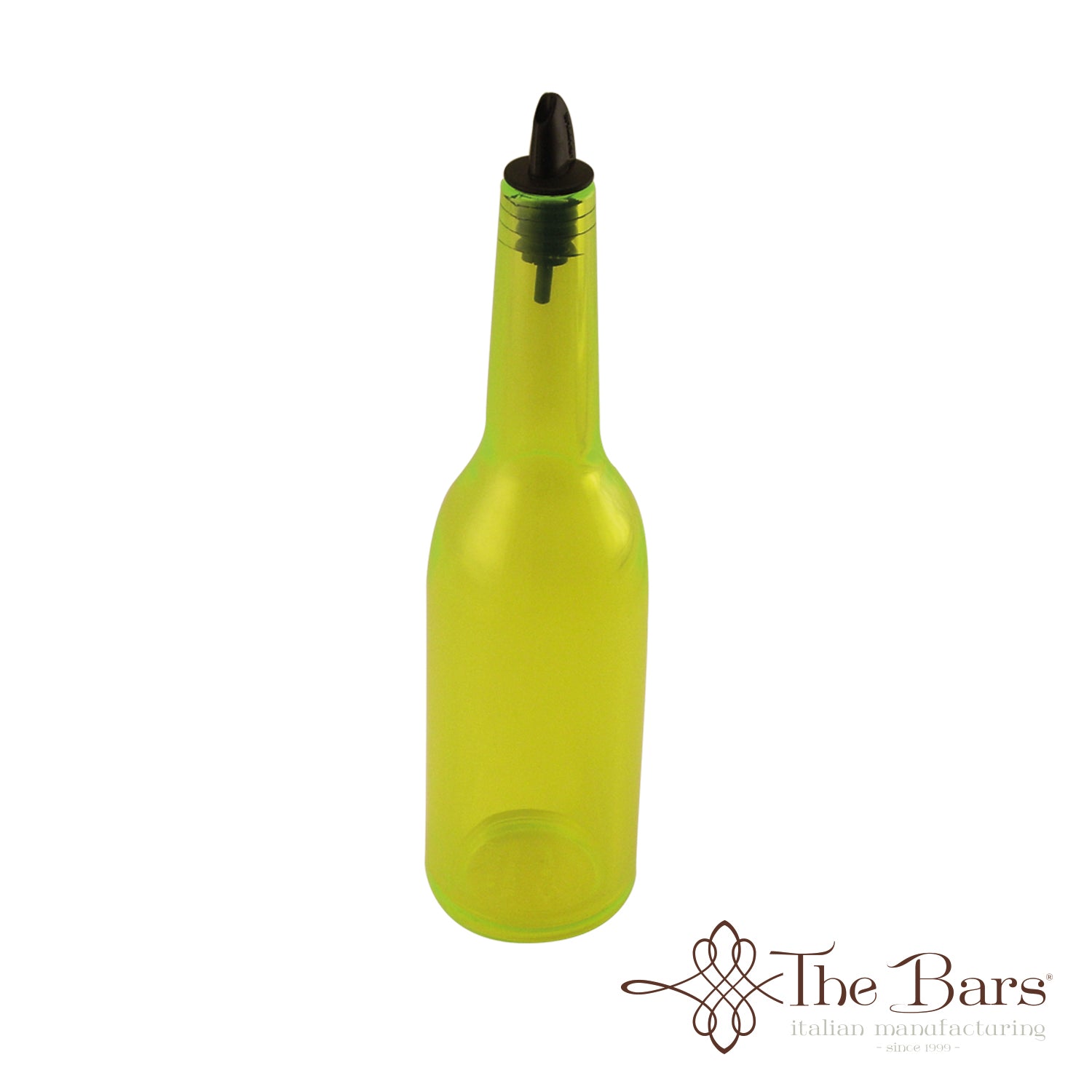 Garrafa de flair verde fluo