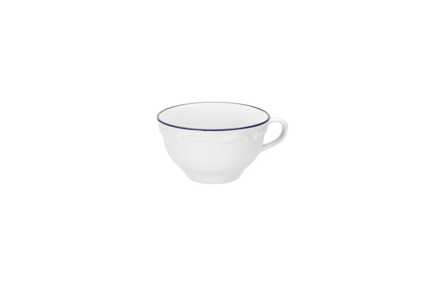 Chávena Marina branco/azul 205ml