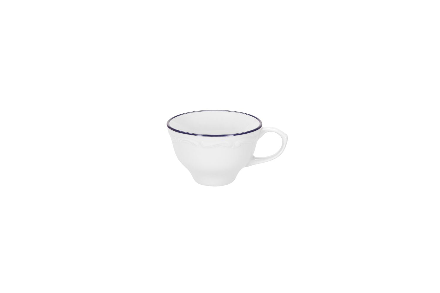 Chávena Marina branco/azul 80ml
