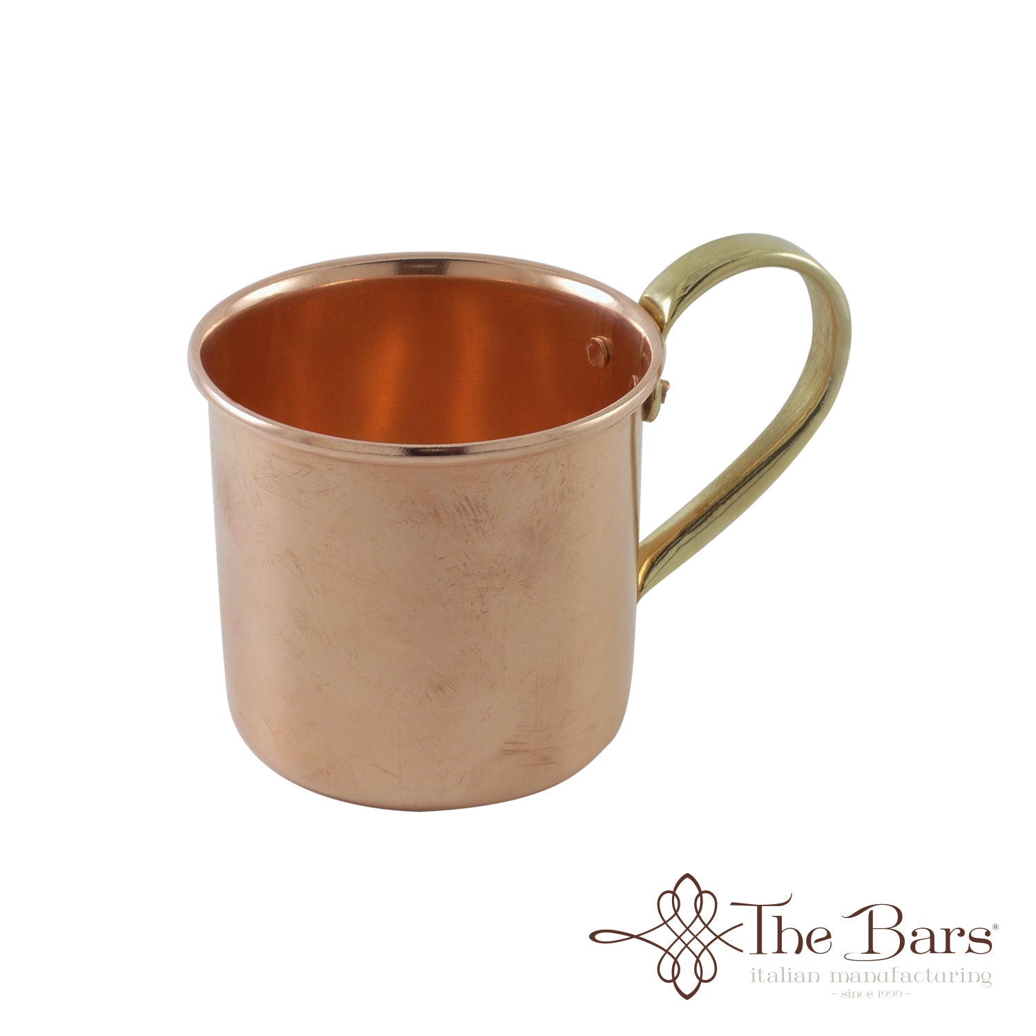 Caneca julep cobre e latão
