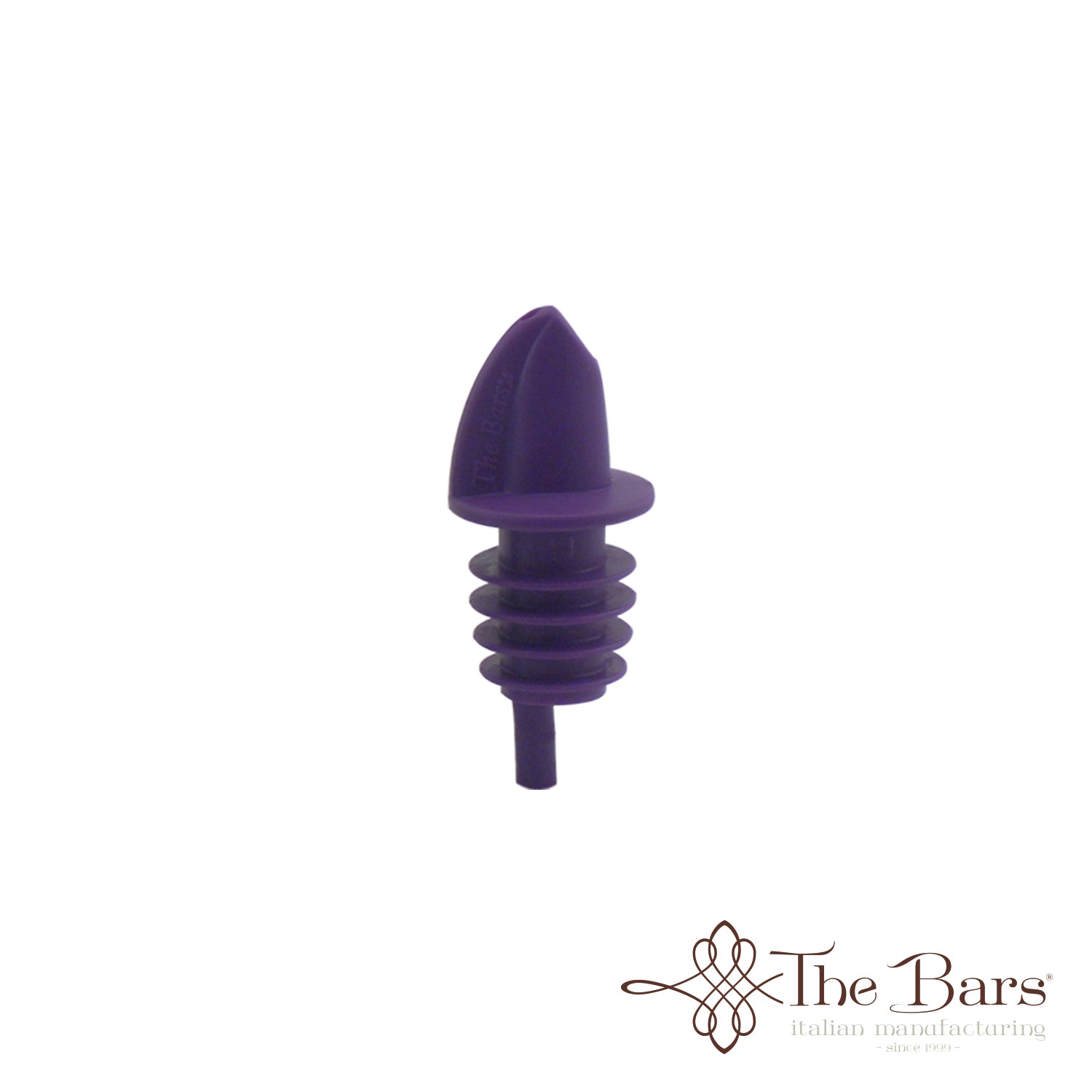 Bico doseador plástico roxo – 12 unidades