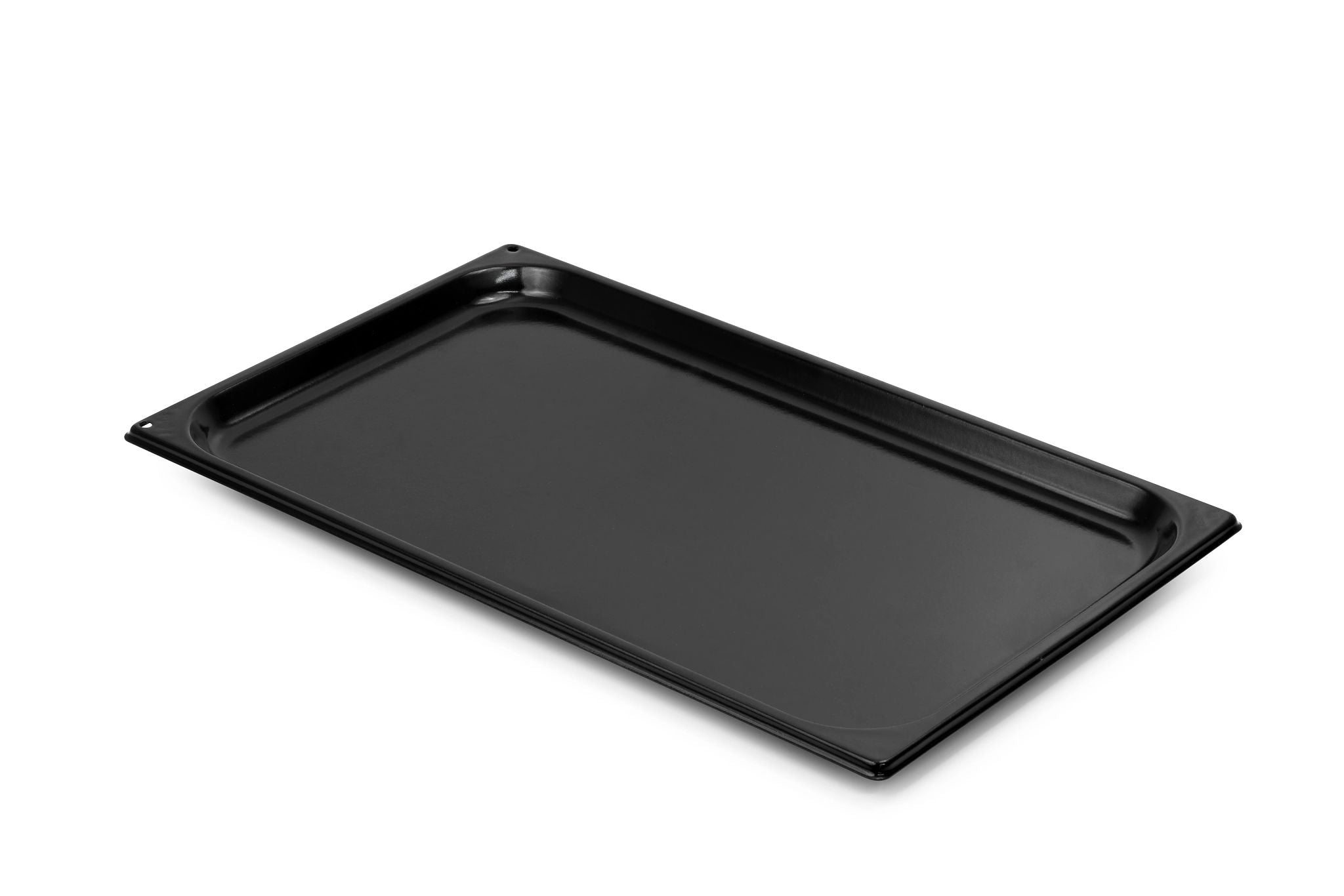 Recipiente GN 1/1 em aço esmaltado, altura 2 cm