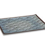 Tabuleiro retangular de melamina, 32 x 17 cm