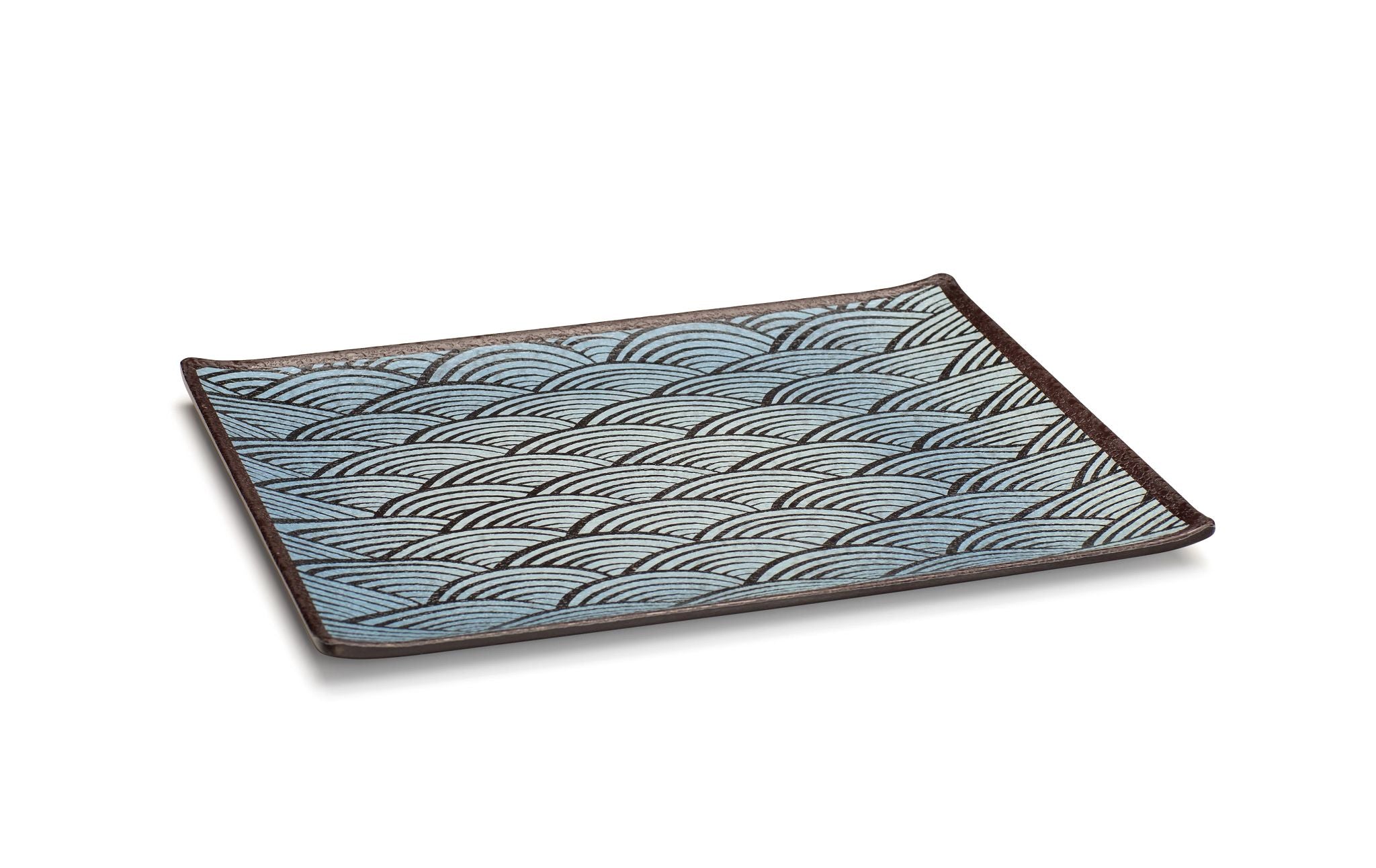 Tabuleiro retangular de melamina, 32 x 26 cm