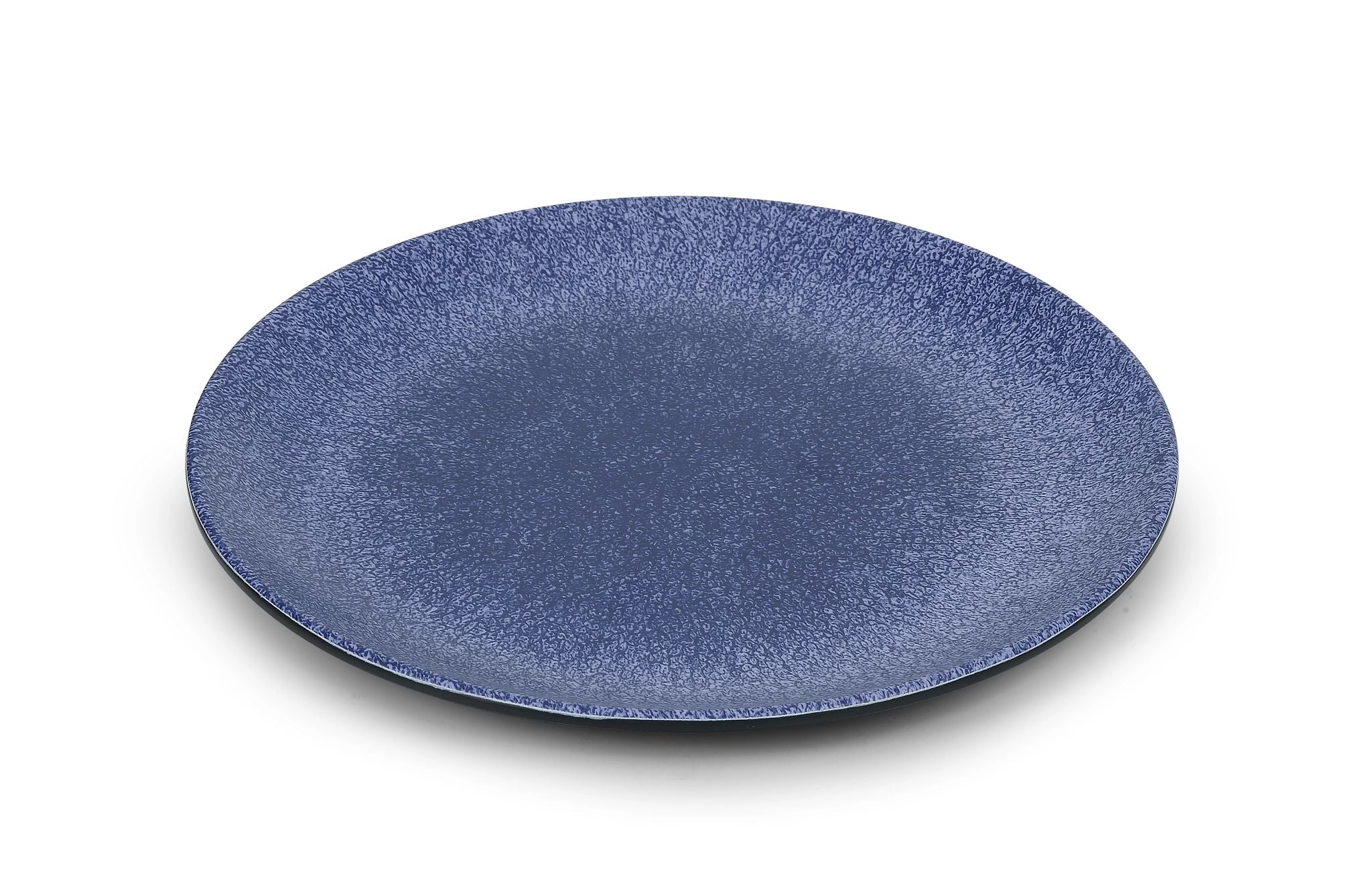 Prato de melamina Volcano 23 cm, azul – 12 unidades