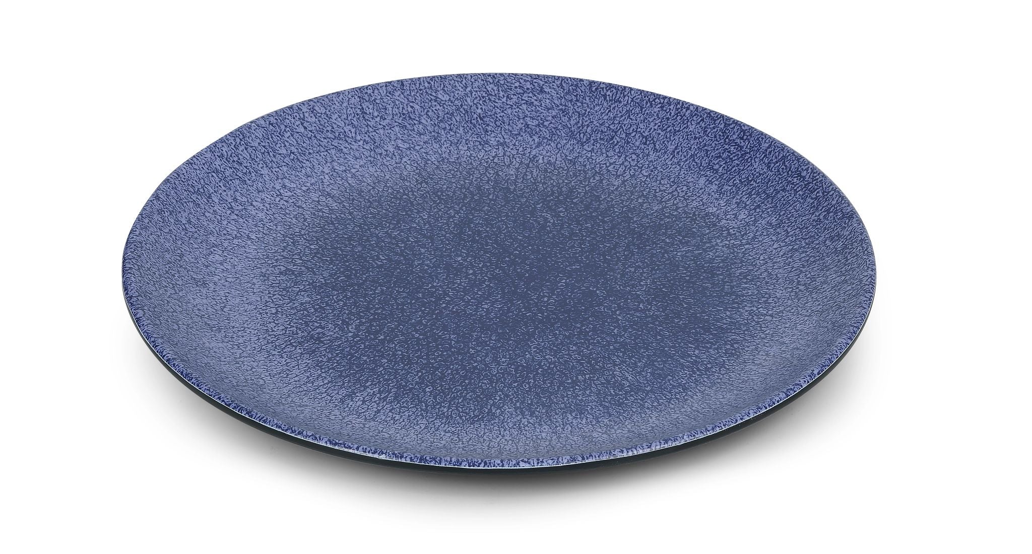 Prato de melamina Volcano 26 cm, azul – 12 unidades
