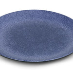 Prato de melamina Volcano 26 cm, azul – 12 unidades